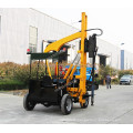 HWH260 Mobile wheel pile driver piling machine